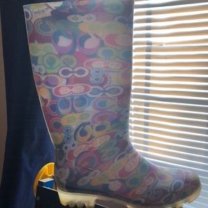 Coach Multi-color Ladies Rainboots
